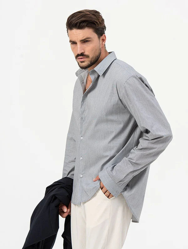 SILAS BLACK AND WHITE STRIPED SHIRT Article 59