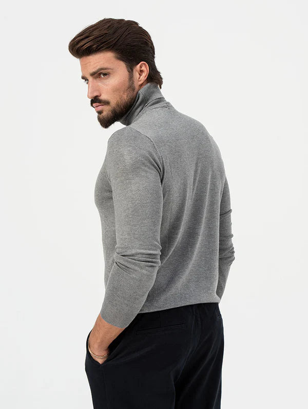 LARRIE LIGHT GREY TURTLENECK Article 46