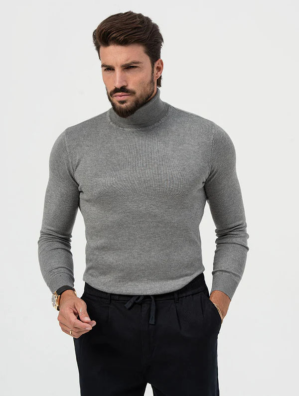 LARRIE LIGHT GREY TURTLENECK Article 46