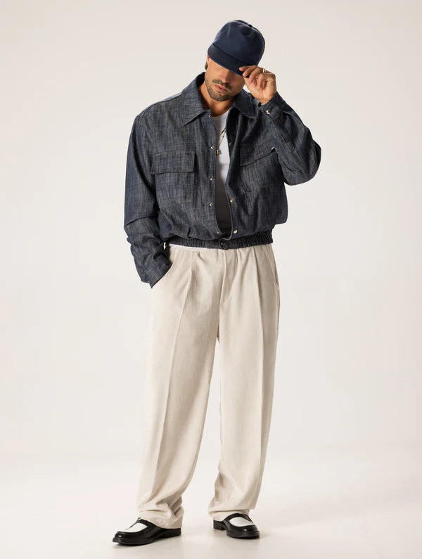 AKINARI DENIM BOMBER JACKET Article 18