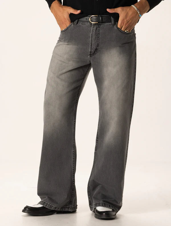 DARK GREY FLARED JEANS Article 41