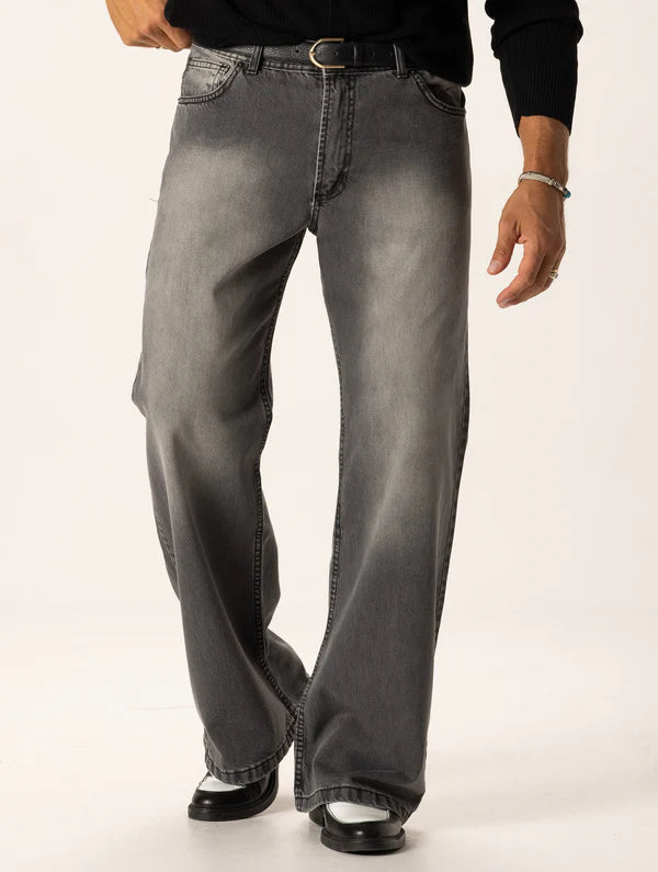DARK GREY FLARED JEANS Article 41