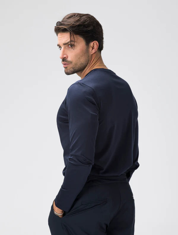 NAVY BLUE SCOTCH THREAD UNDERJACKET Article 37