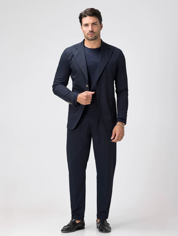 NAVY BLUE SCOTCH THREAD UNDERJACKET Article 37