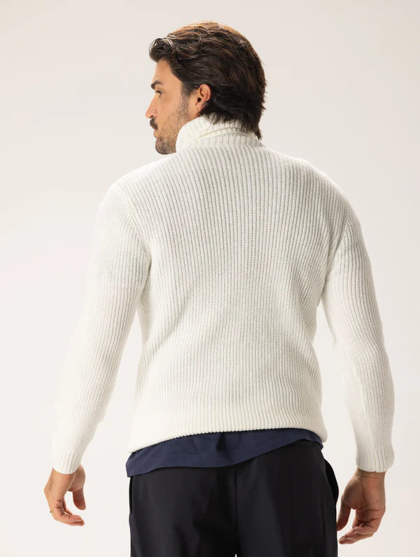 BOBBY WHITE CREW NECK SWEATER Article 11