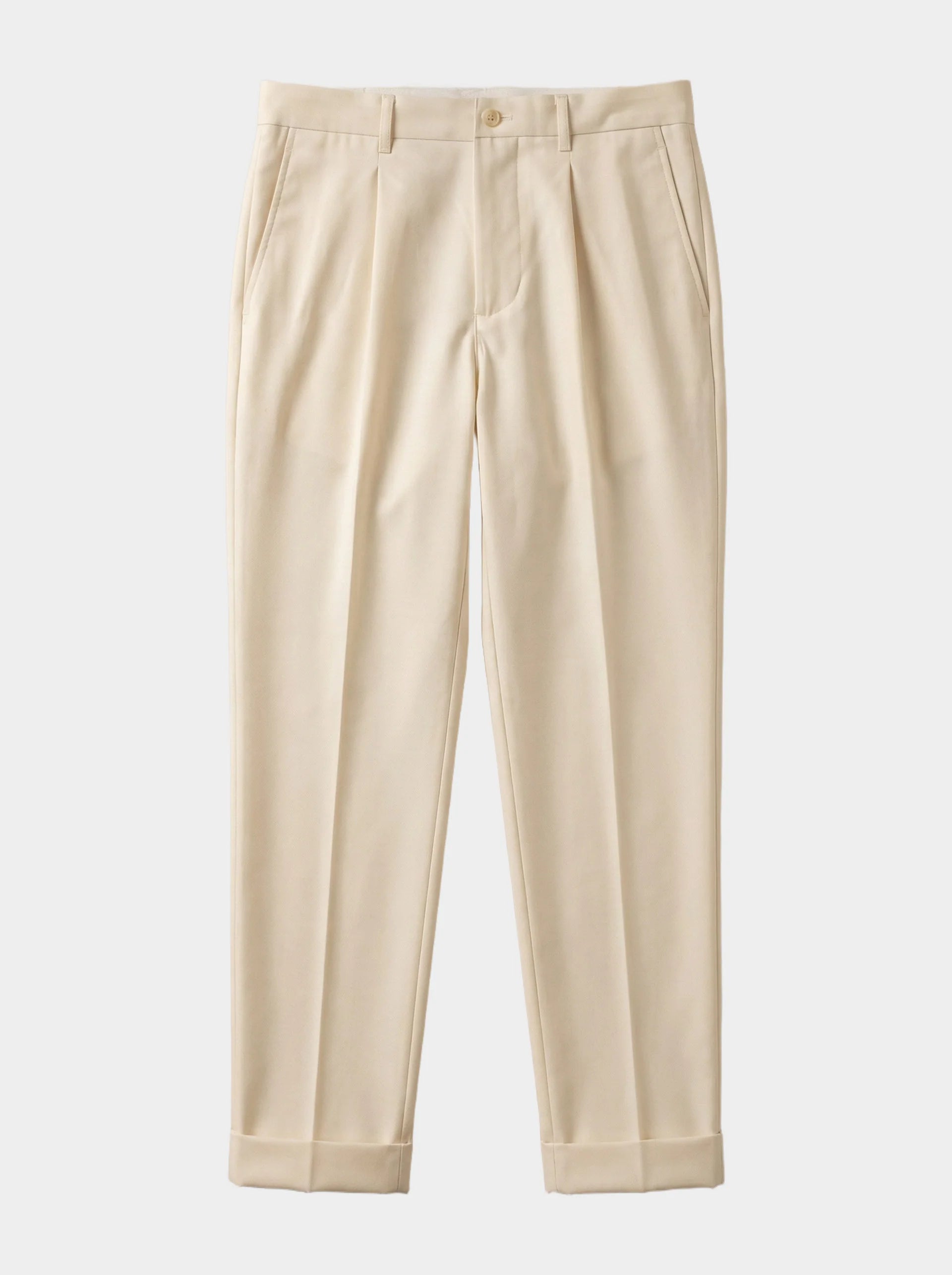 BEN FORMAL CREAM TROUSERS Article 50
